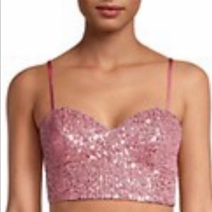 NWT Fame and Partners Gracia Crop Top